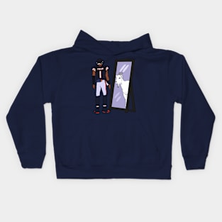 Justin Fields Mirror GOAT Kids Hoodie